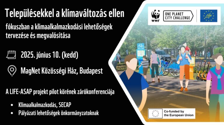 Településekkel a klímaváltozás ellen - fókuszban a klímaalkalmazkodási lehetőségek tervezése és megvalósítása