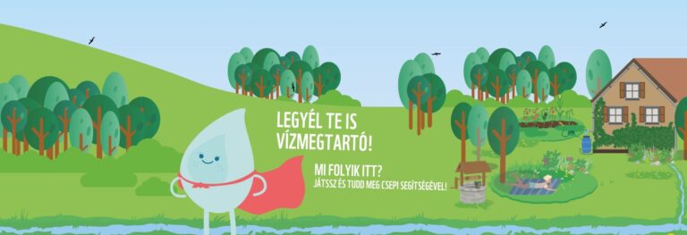 Játékosan a vízmegtartásért – bemutatkozik a Víztükör weboldal