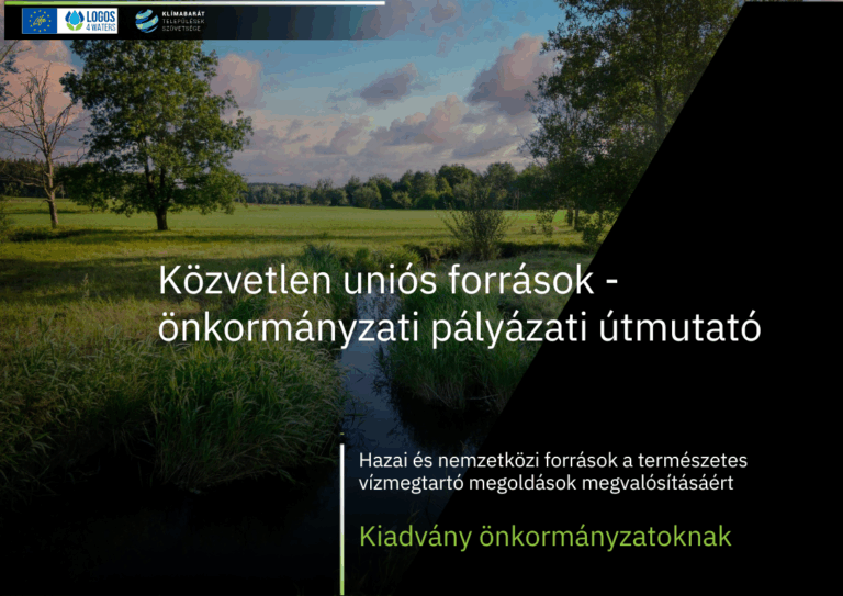 Megjelent a „Közvetlen uniós források - önkormányzati pályázati útmutató” című kiadván